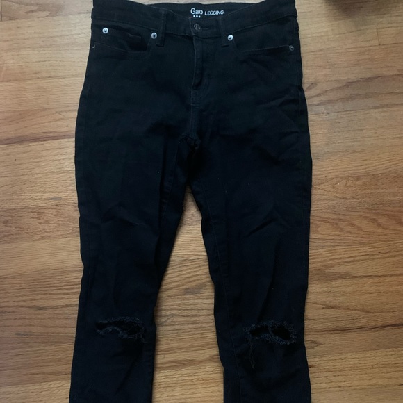 Black Jeggings - Picture 1 of 2